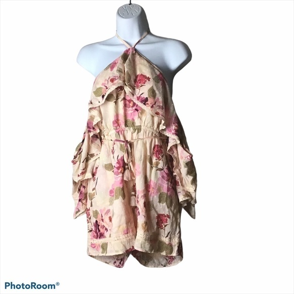 𝅺chelsea & Violet Wisteria Floral Romper - Picture 2 of 9